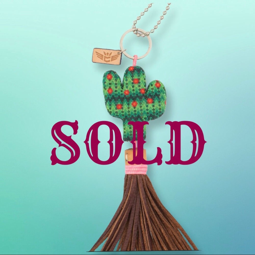 Consuela Bag Charm Cactus